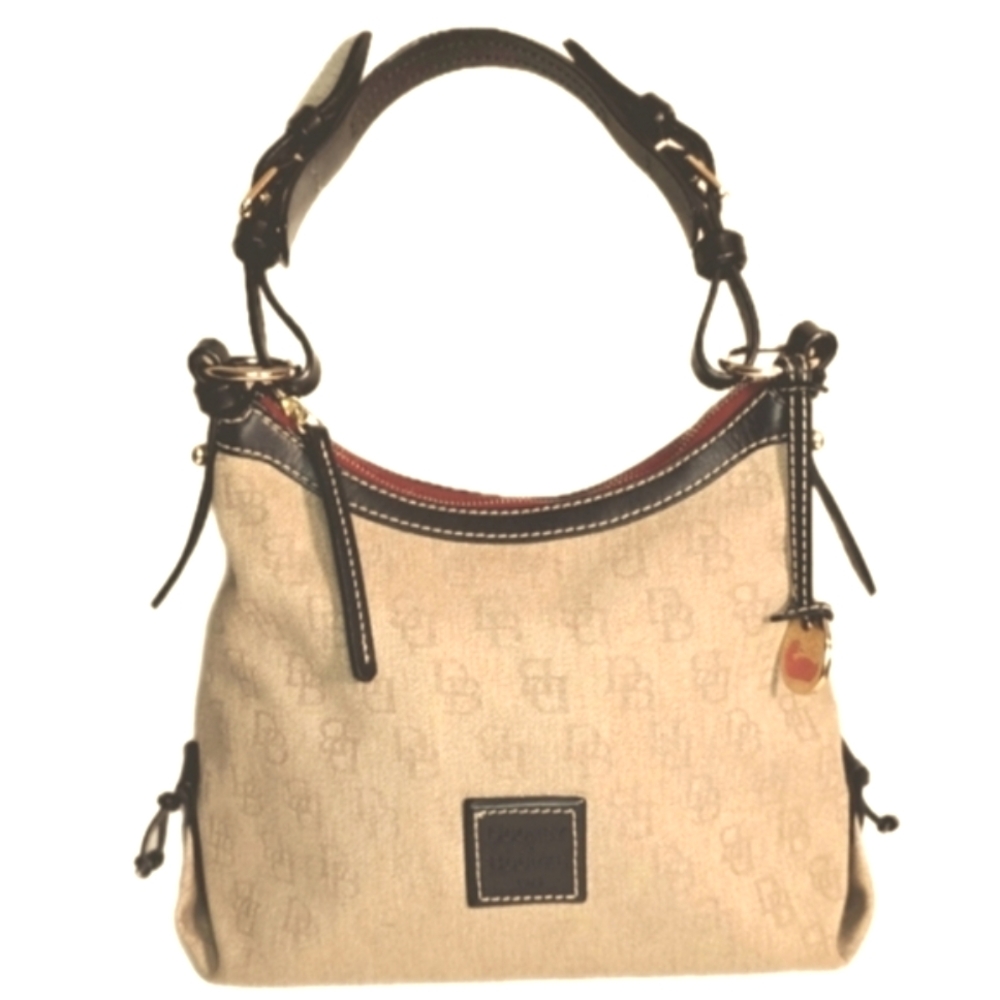Dooney & Burke Satchel Bag Tan Khaki